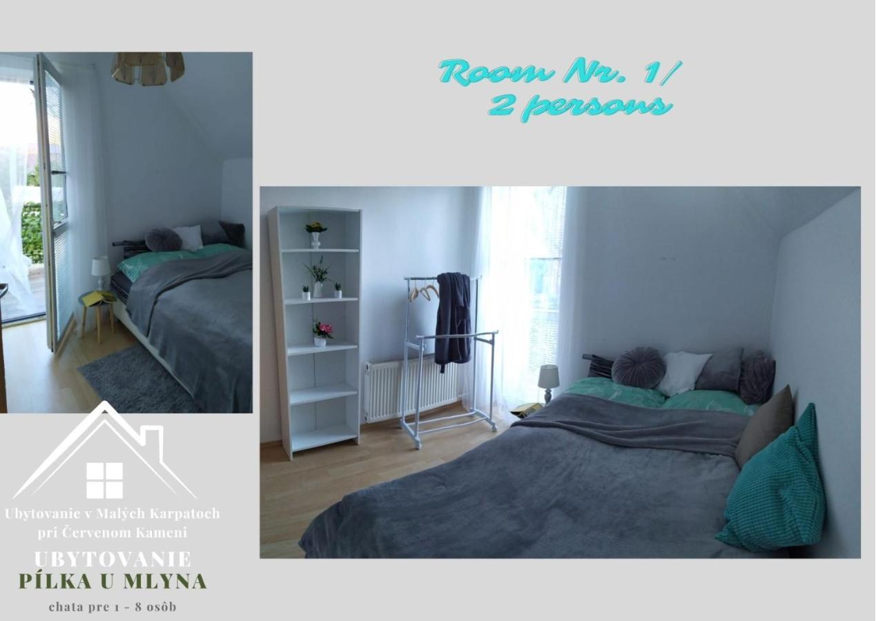 Ubytovanie Pod Cervenym Kamenom Male Karpaty Pila  Exterior foto